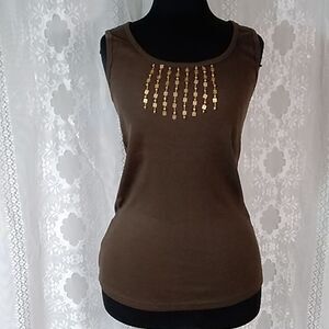 St John's Bay Women 100% Cotton Size L New No Label